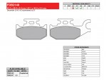 Τακάκια Ferodo FDB2148EF (FA307)(FD301) Suzuki UH 200 Burgman / UX 150 Sixteen